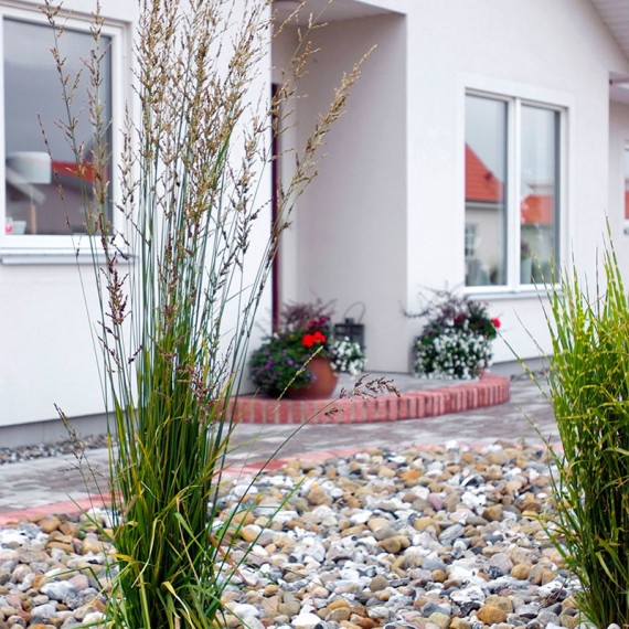 Dekorsten Sjösten, gulmelerad