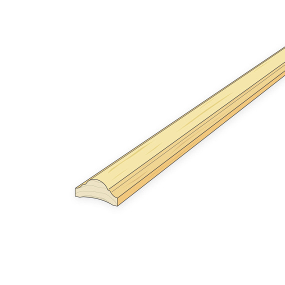 Fasadläkt Bankeryd 22x45 mm