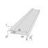Fönsterbleck underbleck 70mm, mått (mm)