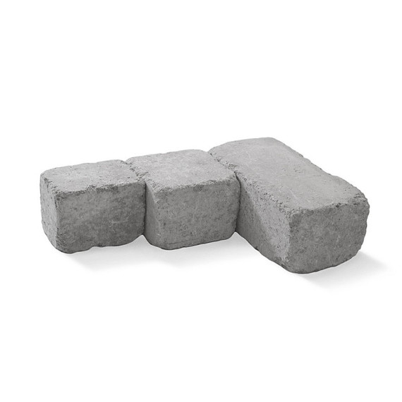 Rustik block, naturgrå