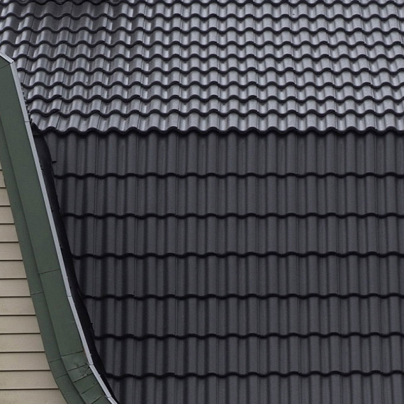 Takpanna ModoPlus tvåkupig, Svart MP401