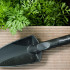 Planteringsspade bred, svart