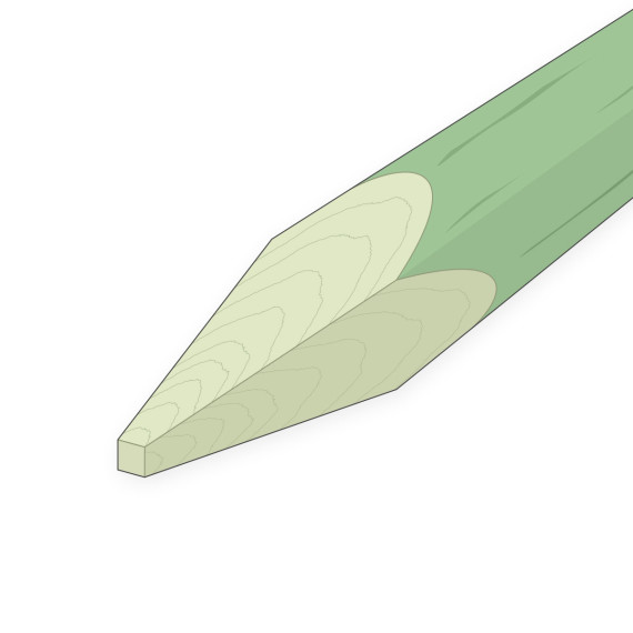 Stolpe rund 80 mm NTR A