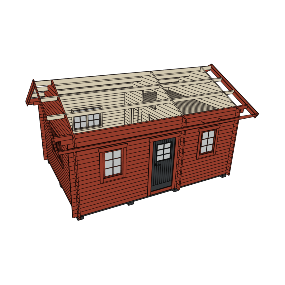 Bure Loftstuga 25 + 10 m²