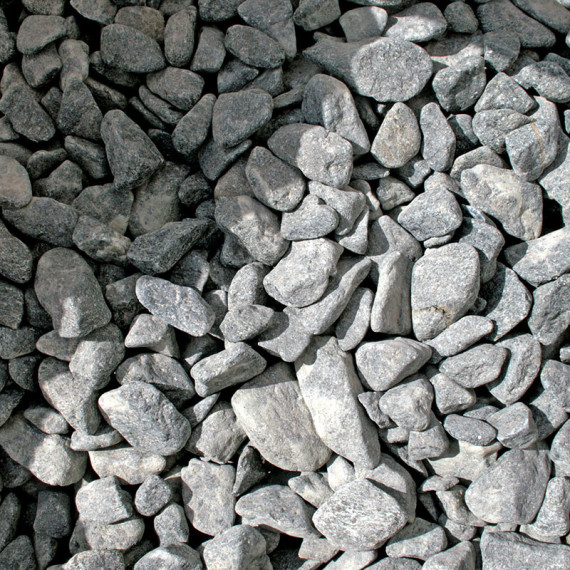 Dekorsten Mörk Granit, tumlad